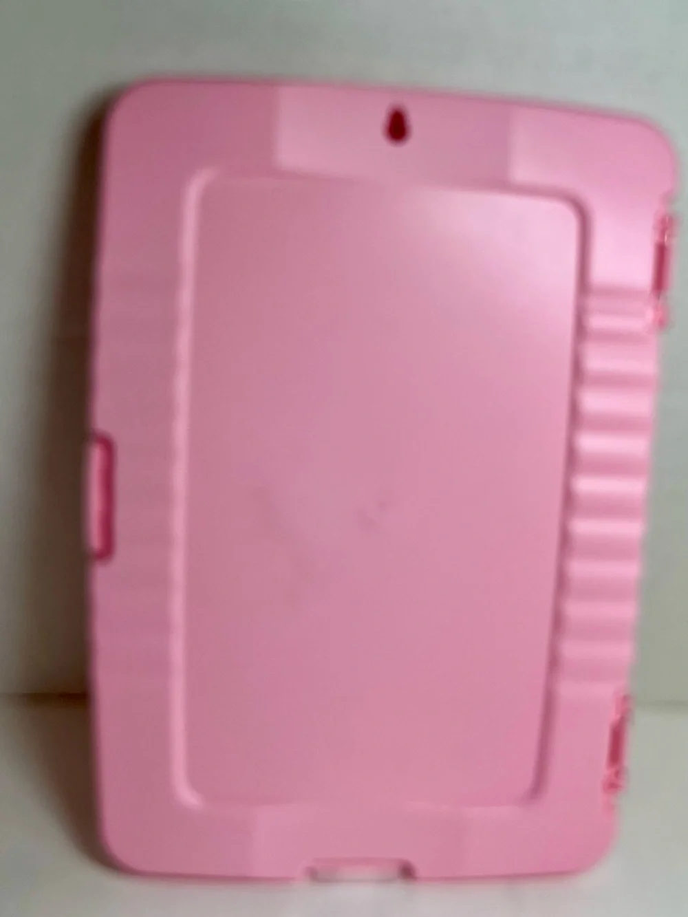 PINK BREAST CANCER AWARENESS CLIPBOARD STORAGE HARD CASE (9 1/2 x 14)